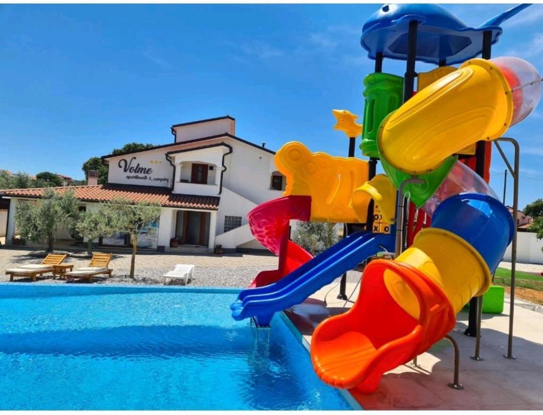 Mobilehome Elena Premium With Pool, Istria Banjole Eksteriør bilde